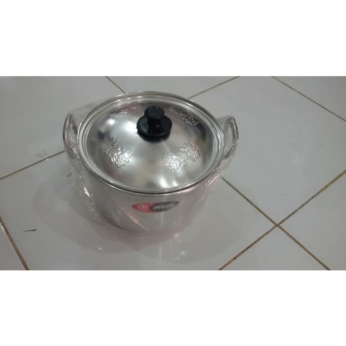 Panci TL Jawa 20 Aluminium Jawa Tanpa Langseng Kukusan