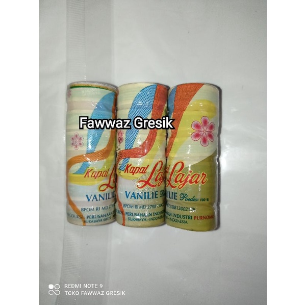 Vanili Powder / Vanili Bubuk / Vanili Cepuk Cap Layar