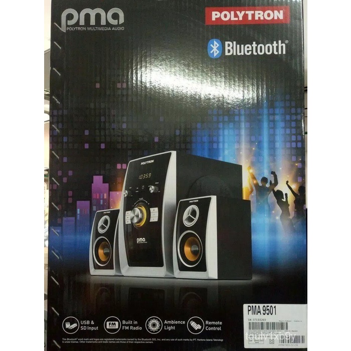 speaker-polytron-pma-9501-bluetooth-radio-usb-multimedia-garansi-resmiClassicfashion GWqQ
