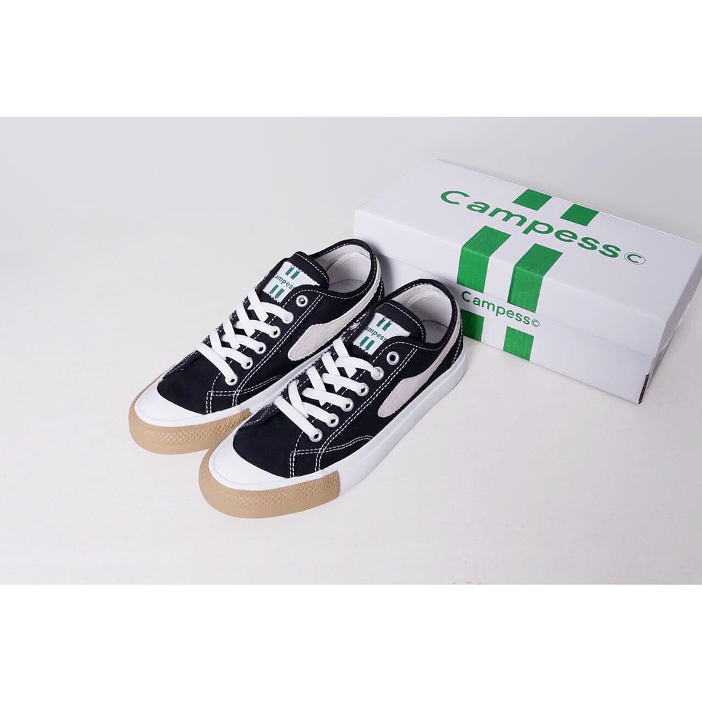 sneakers pria original CAMPESS gatheli black gum