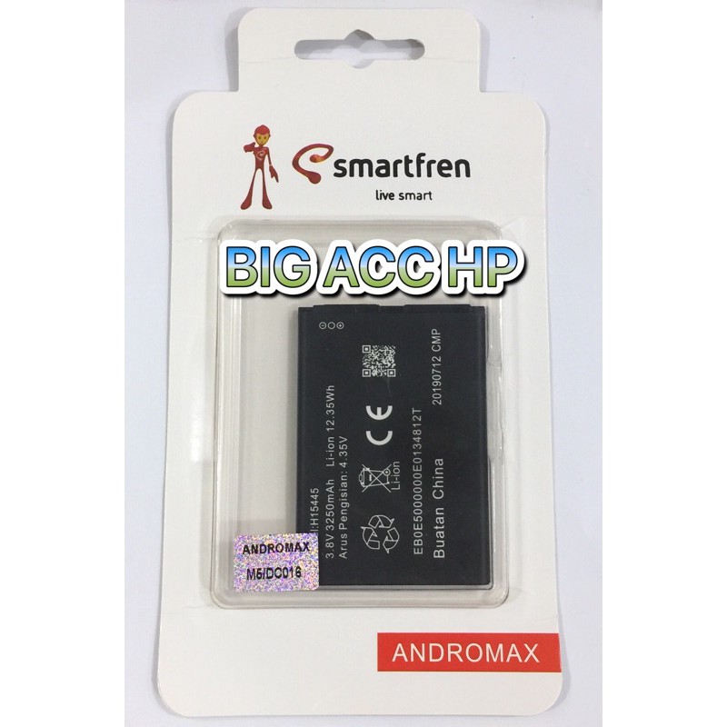 Battery-Baterai-Batere-Original Andromax M5 / M6 / H15445