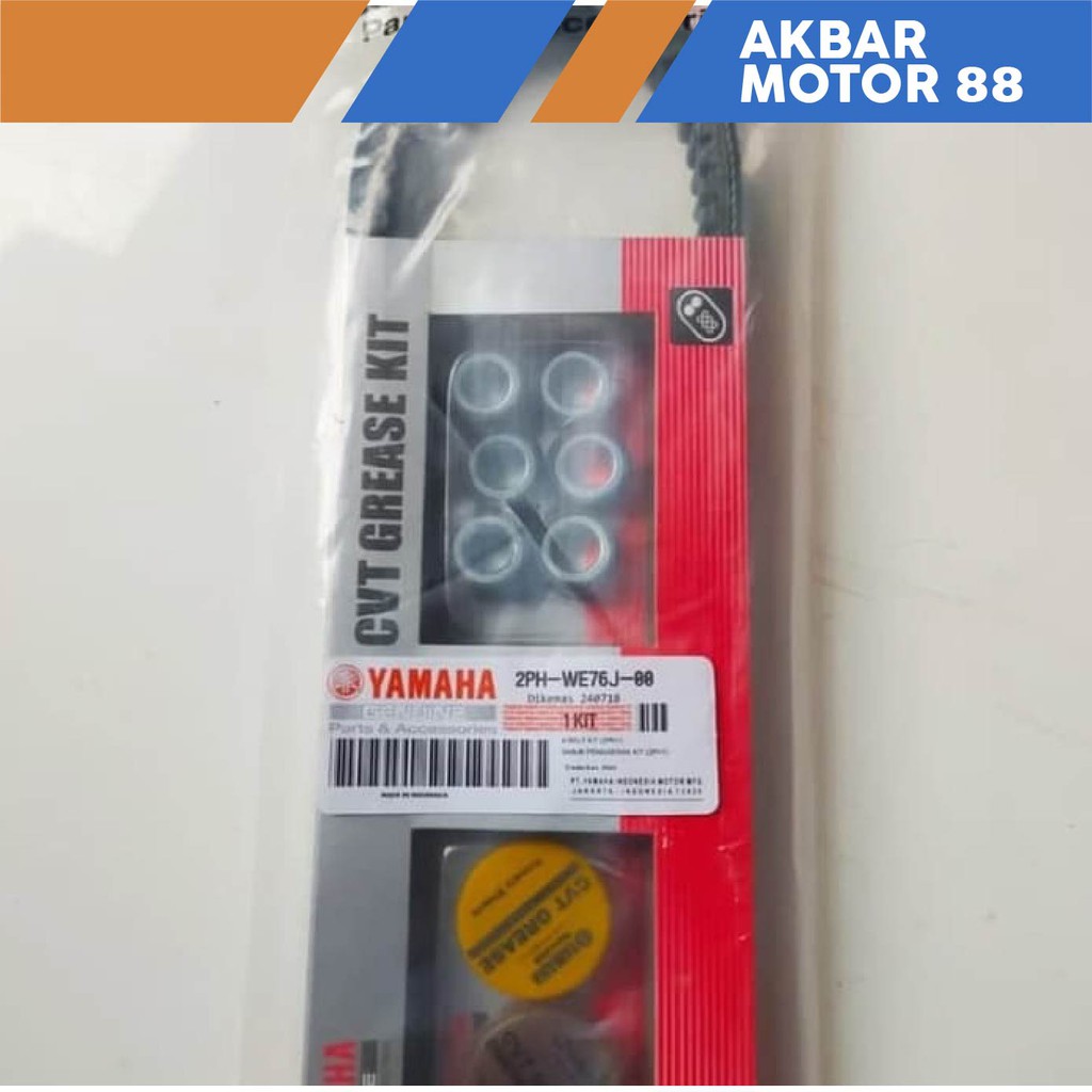 V BELT PLUS LOLLER YAMAHA MIO M3 BARANG ORI YGP