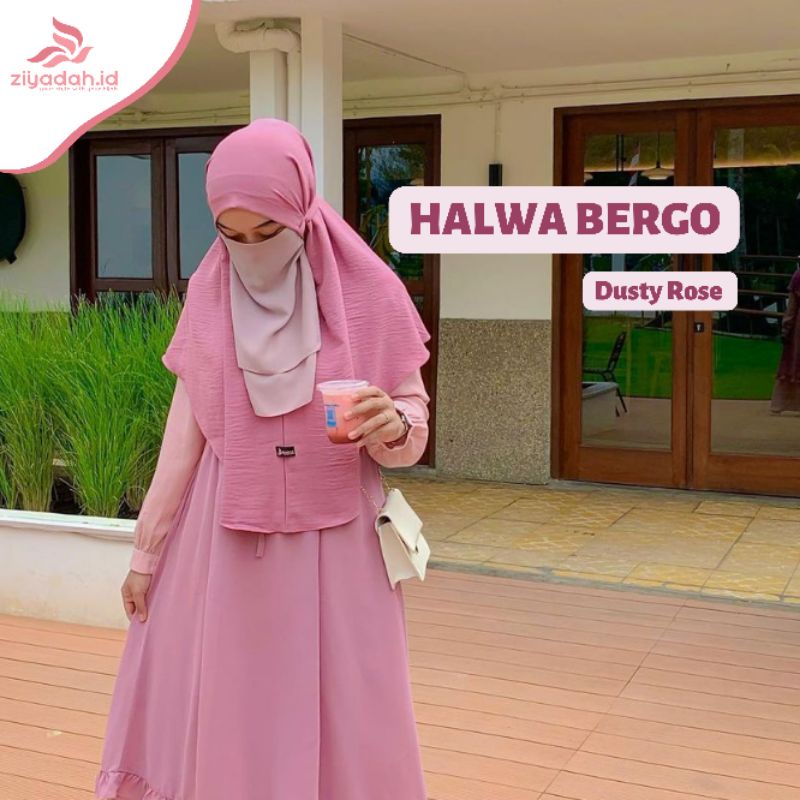 HALWA BERGO || BERGO DAILY || BERGO TALI || BERGO AIRFLOW || BERGO CRINKLE || BERGO BY ZIYADAH.ID