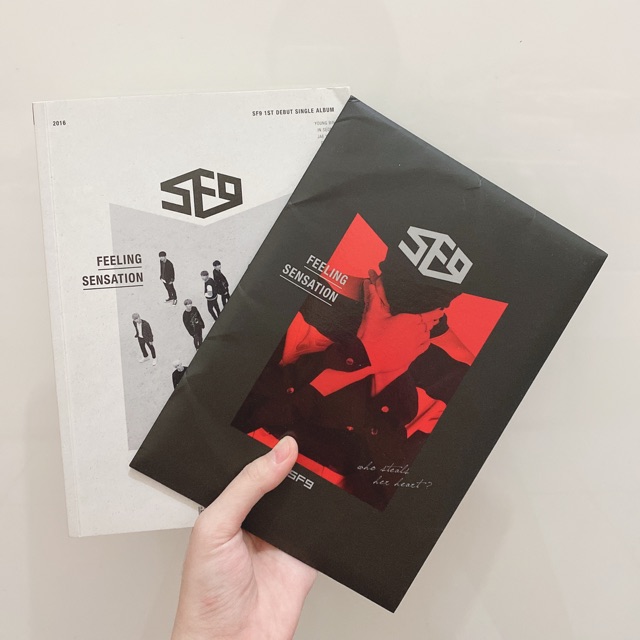SF9 1st Debut Single Album Feeling Sensation