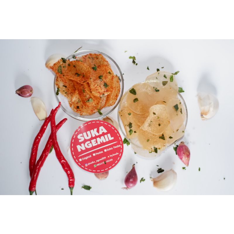 

Keripik Kaca daun jeruk Suka Ngemil per kg