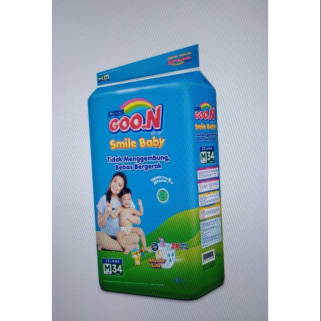 Pampers Goo.N Pants M34 - Kartonan