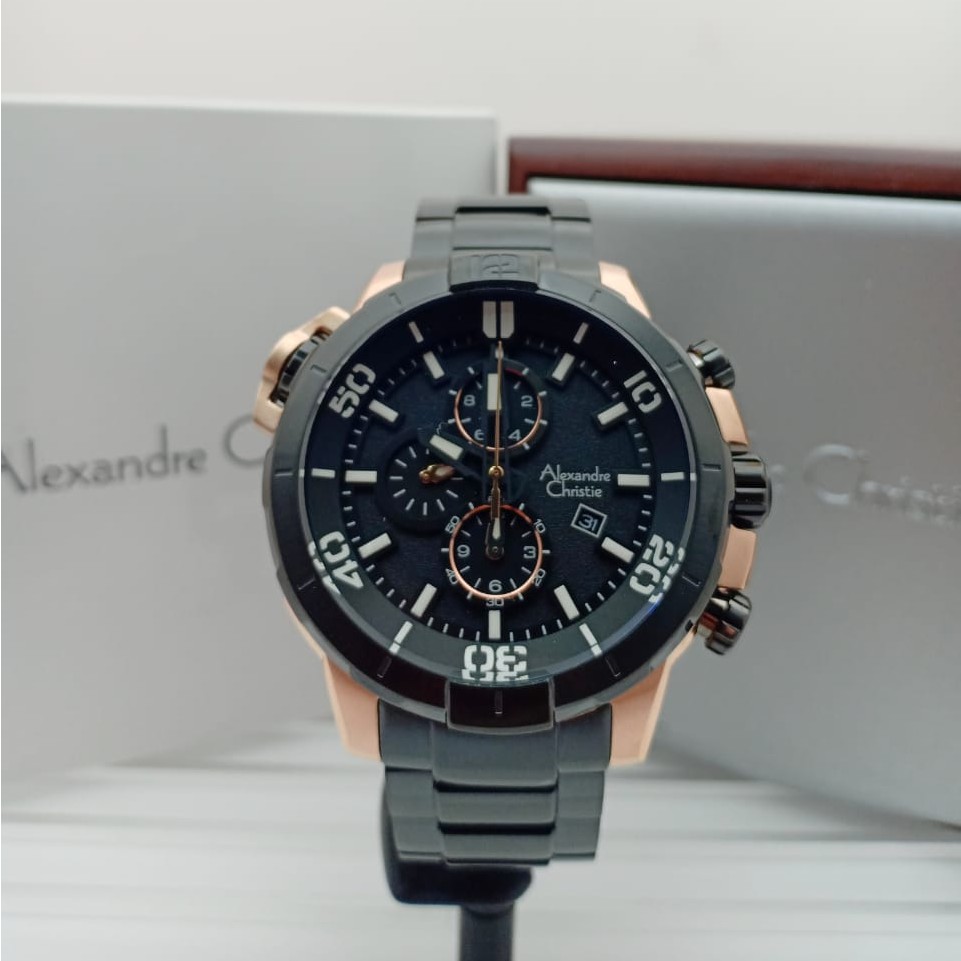 ALEXANDRE CHRISTIE AC 6554MC JAM TANGAN PRIA ORIGINAL GARANSI RESMI