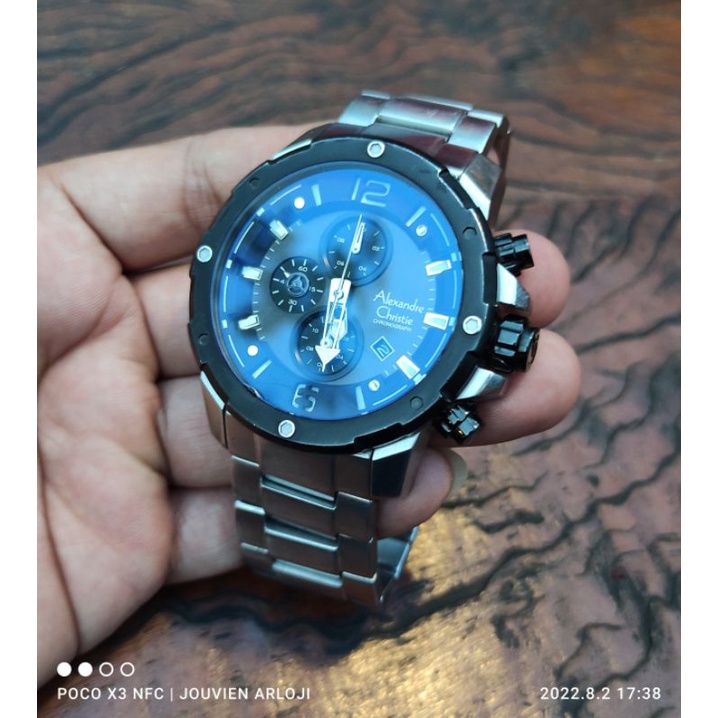 Jam tangan Alexandre christie preloved 6410MC second