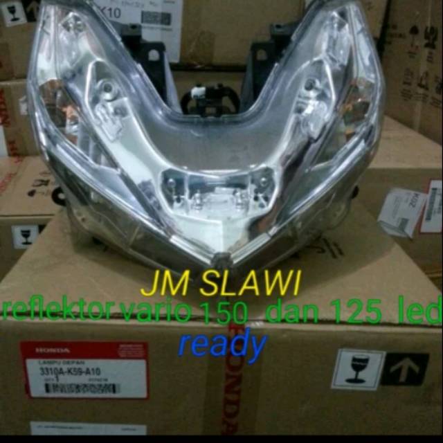 Lampu depan atau reflektor vario 150 dan vario 125 asli AHM