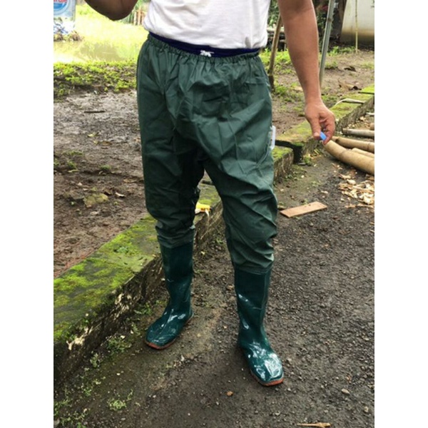 Boot Boots But Pria Wanita Dewasa Karet Sawah Petani Taman Nelayan Ladang Rawa Mancing Lumpur Pasar Cuci Motor Anti Air Banjir Keong 60 Cm Bukan AP Lentur Panjang