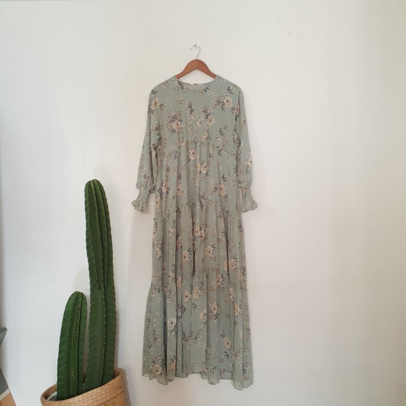 FLOWY DRESS / GAMIS CERUTY PREMIUM / GAMIS MOTIF