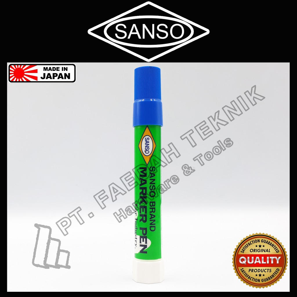 

Solid Marker Sanso XSC Biru Made in Japan