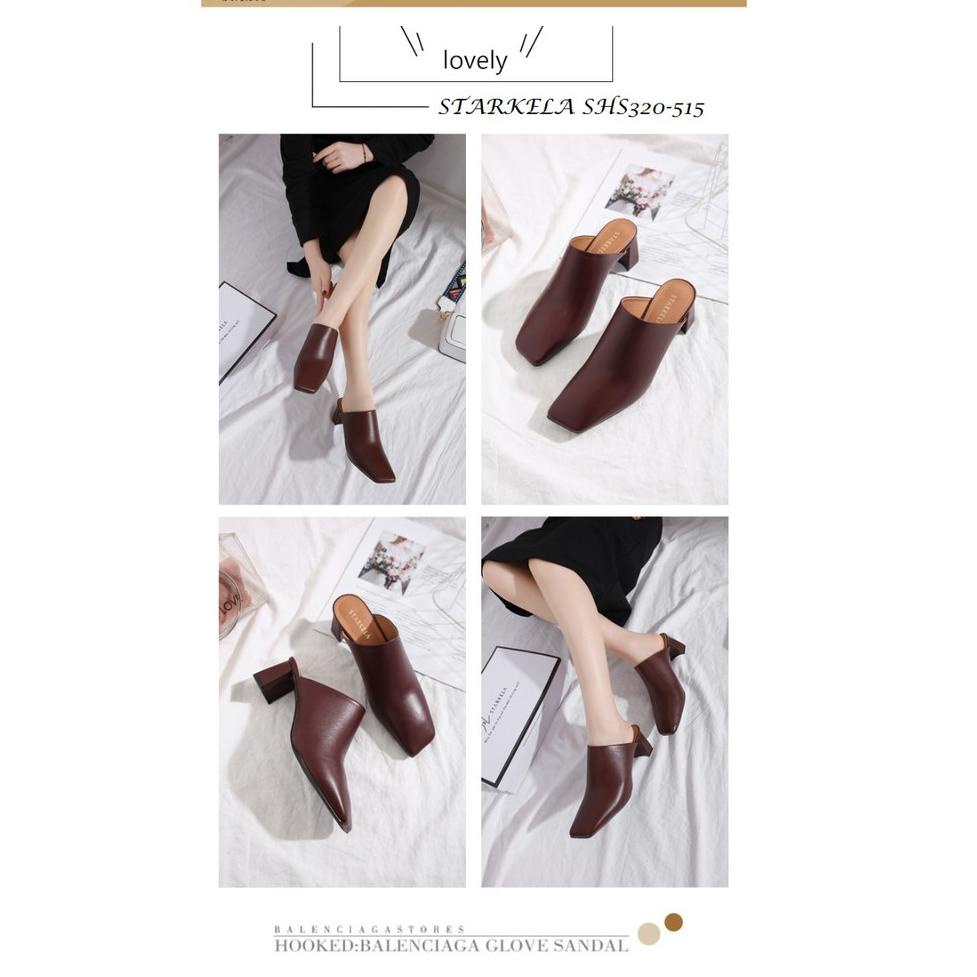 STARKELA SEPATU HEELS PUMP MULES SHOES  ORIGINAL K9A4