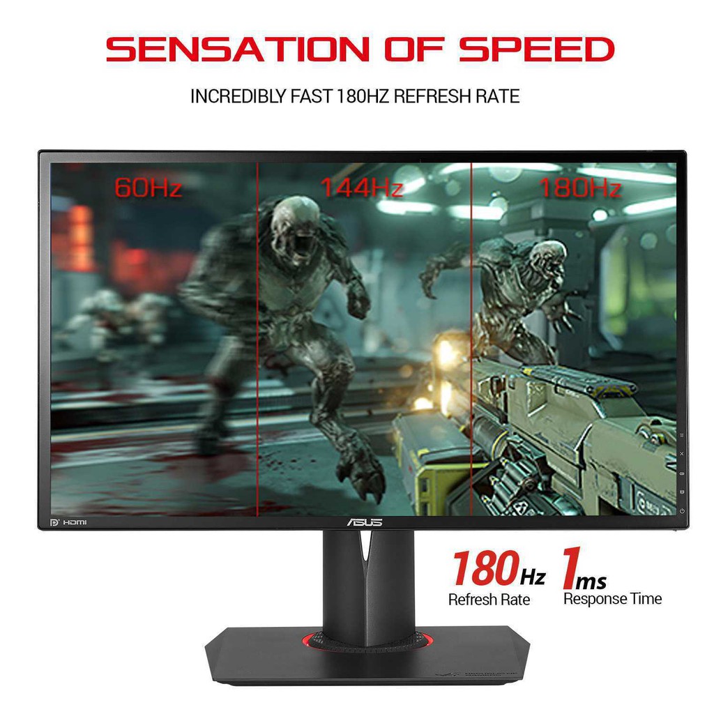 ASUS ROG SWIFT PG248Q eSPORTS GAMING MONITOR 24&quot; FHD 1ms 180Hz G-SYNC