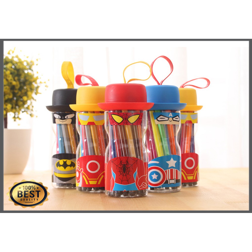 

Kece hero |Spidol Warna, Spidol Pensil Warna, spidol warna anak-anak crayon Tren
