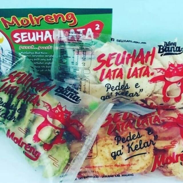 

Keripik Molreng SEUHAHLATA2 cemilan enak terlaris 330gr