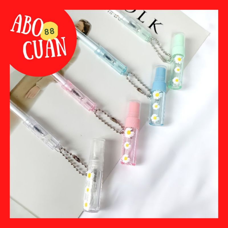 [COD] Pulpen Gantungan Botol Parfum Decant Botol Pena Pen Spray Kosong Isi Ulang Unik