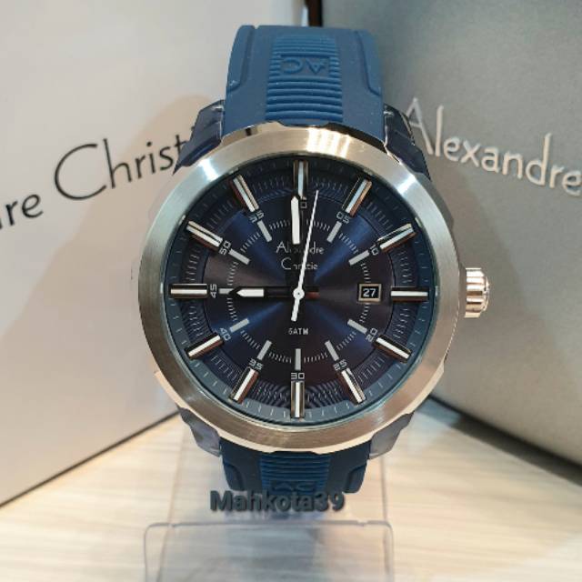 Jam tangan Alexandre Christie AC 6553 MD Blue