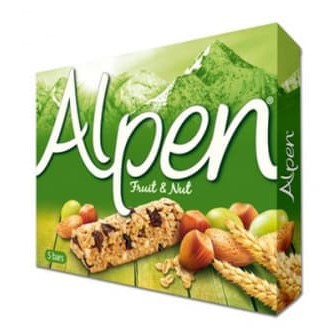 

#HANDCARRY Alpen Cereal Bar Fruit & Nut 5sX28g - UFOHCR1932
