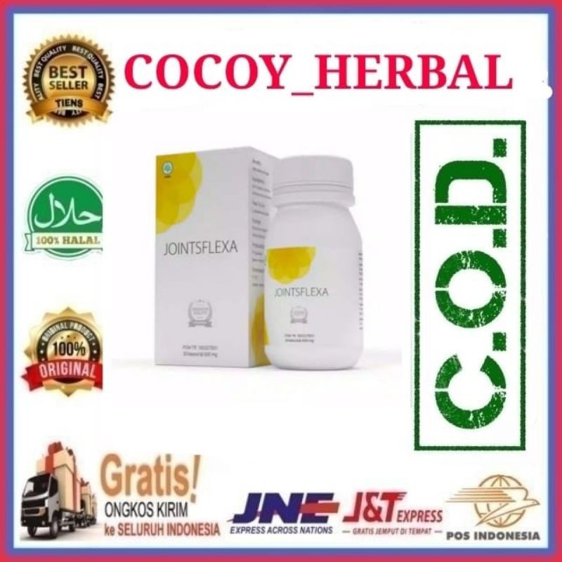 ( Bisa Cod ) Jointsflexa Obat Persendian Tulang - Sakit pinggang & Lutut - Nyeri Otot Herbal 100%