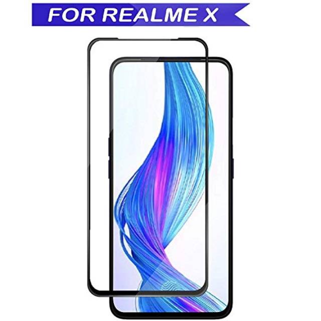 Tempered glass realme x full cover