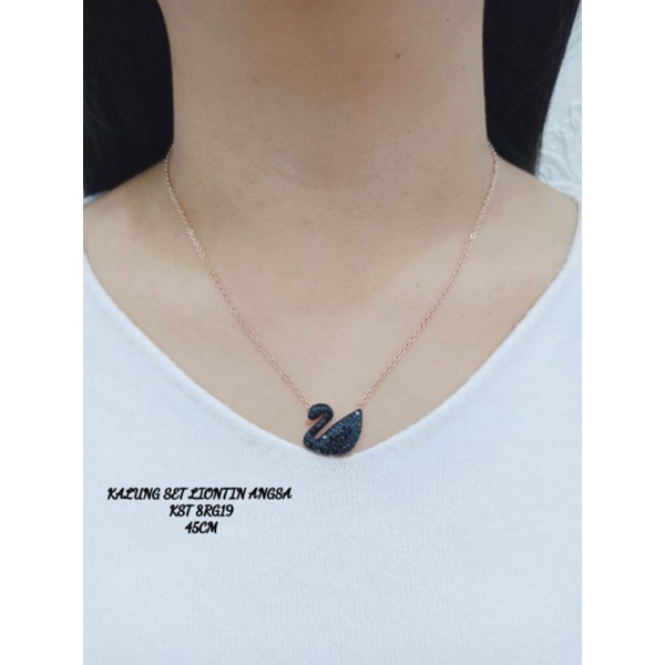 KALUNG TITANIUM WANITA ANTI KARAT KALUNG MODEL SIMPLE DAN ELEGANT