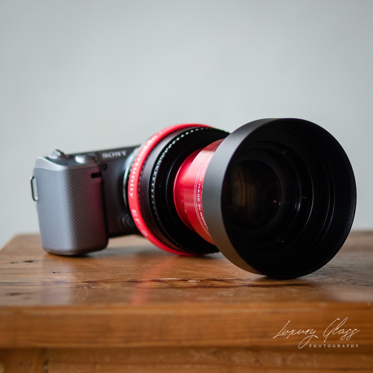 lensa manual potrait isco ultra star HD plus 95mm bisa infinity langsung adaptasi ke semua mount