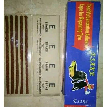 

karet tambal tubeless esake 1 dus isi 60 pack