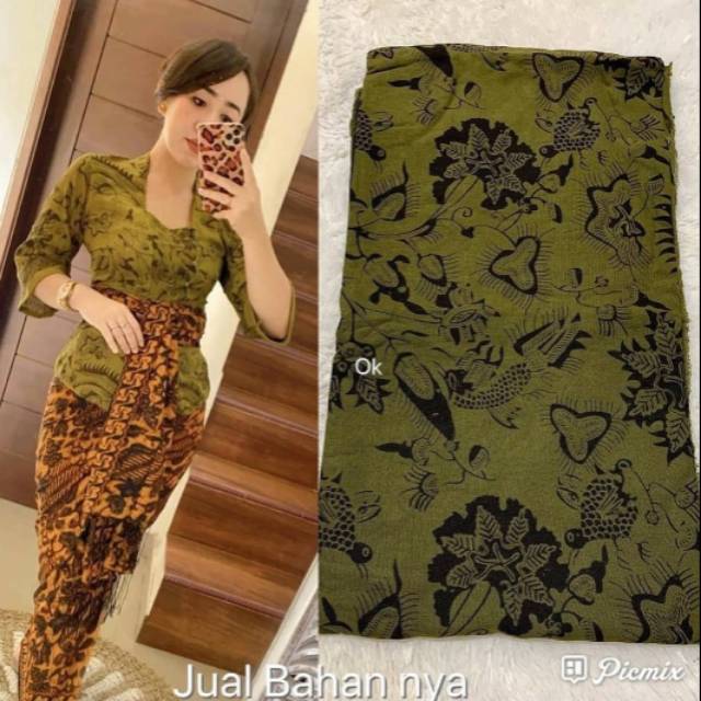 Kain kebaya rayon ukuran 2meter ¦ kain kebaya bali | kebaya | kain rayon