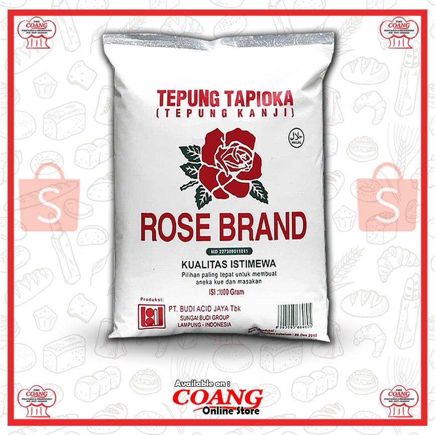 

ROSE BRAND TEPUNG KANJI 1 KG