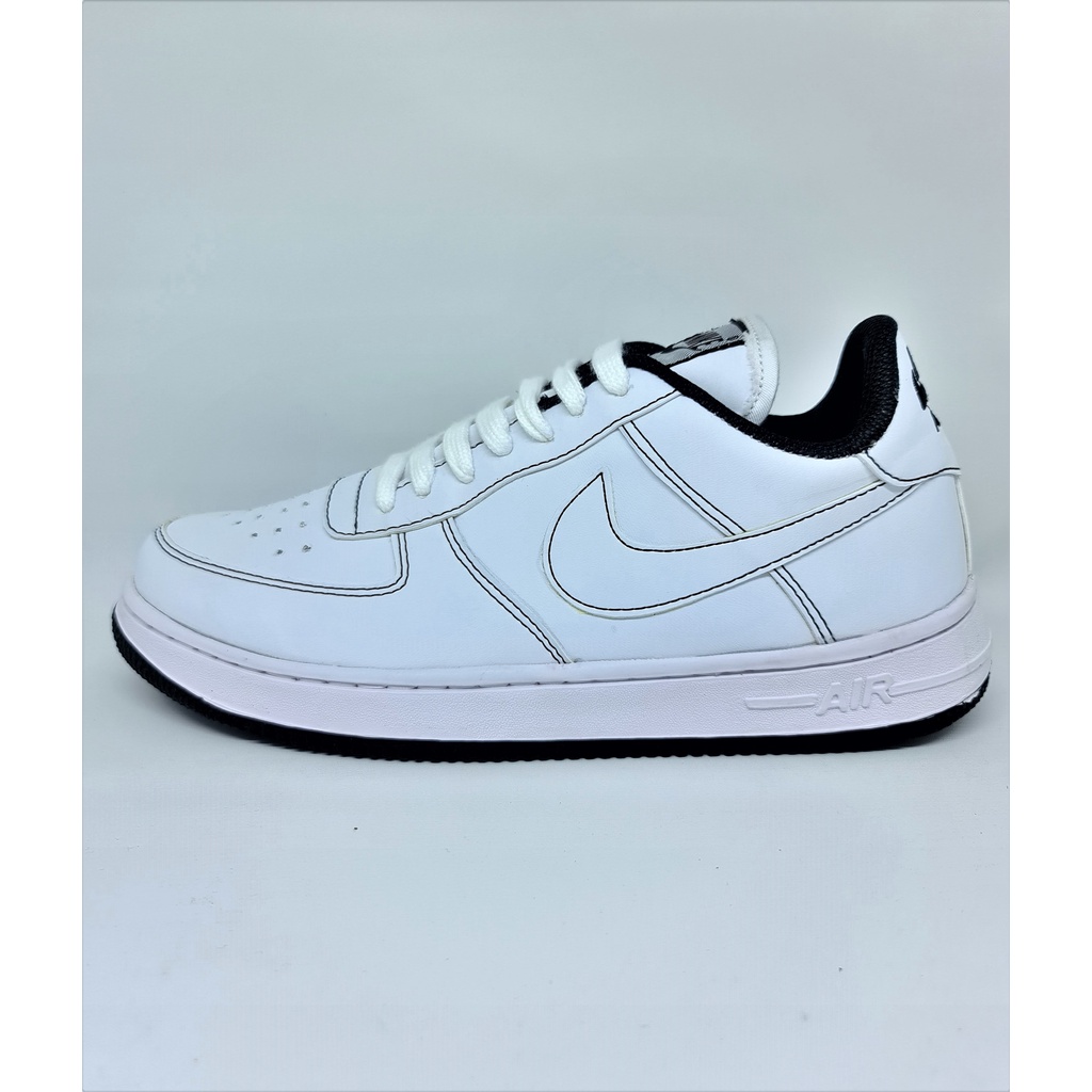 Nike air force 1 list hitam dan merah import quality