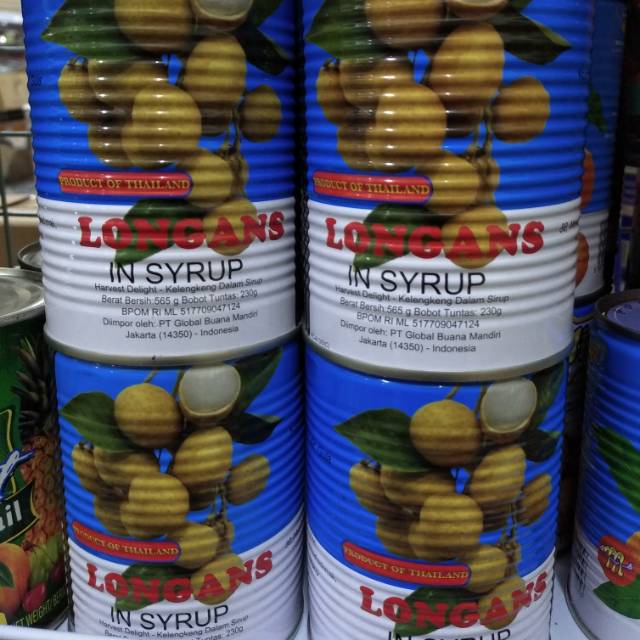 

Longan kaleng harvest