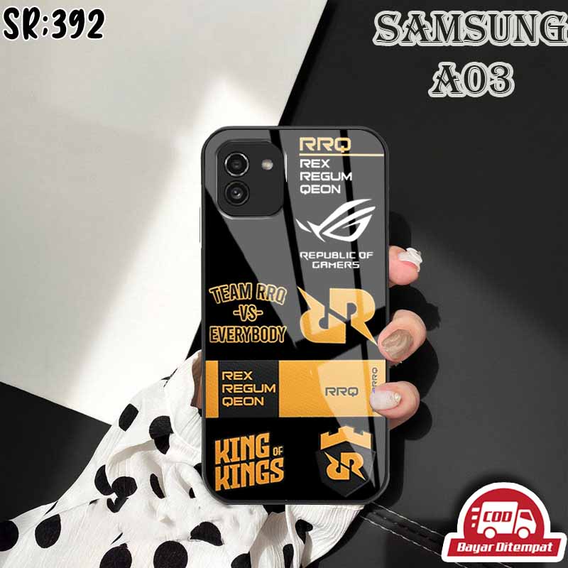 SUMBER REZEKI - SR392 CASE RRQ ESPORTS SAMSUNG A03 A71 A70A52S A52 A72 A03S A53 A32 4G A50S A20S A50