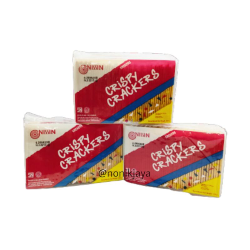 Nissin Crispy Crackers Berat 250 Gr