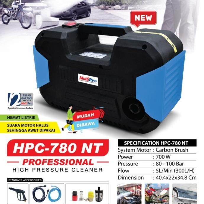 Jet Cleaner Alat Cuci Mobil Motor MULTIPRO HPD 5006 M