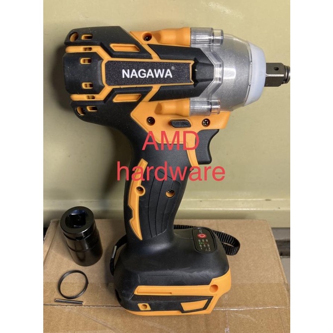 NCI-300U BOR IMPACT WRENCH CORDLESS BRUSHLESS NAGAWA HANYA UNIT MESIN Termurah