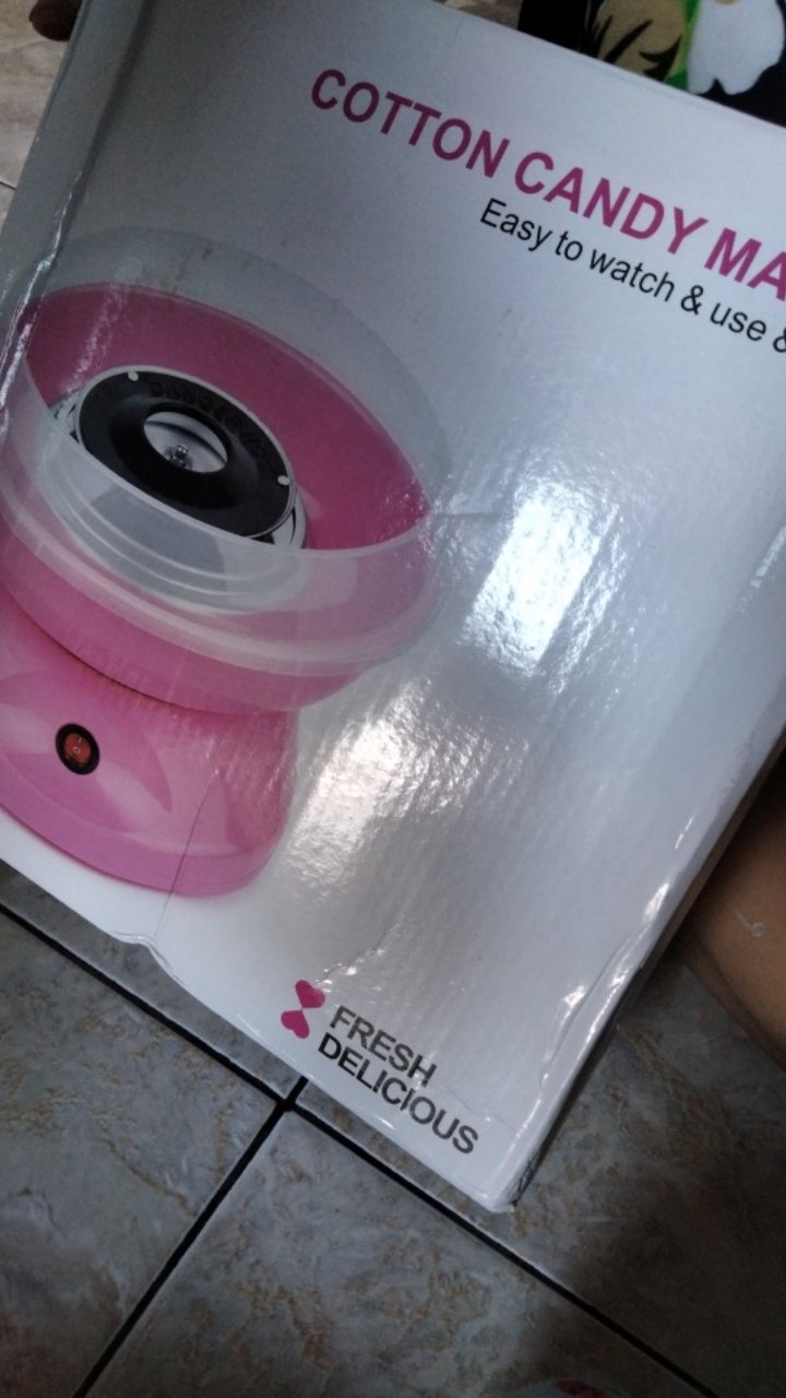 Cotton Candy Maker Mesin Alat Pembuat Gulali Kembang Gula Kapas Arum Manis