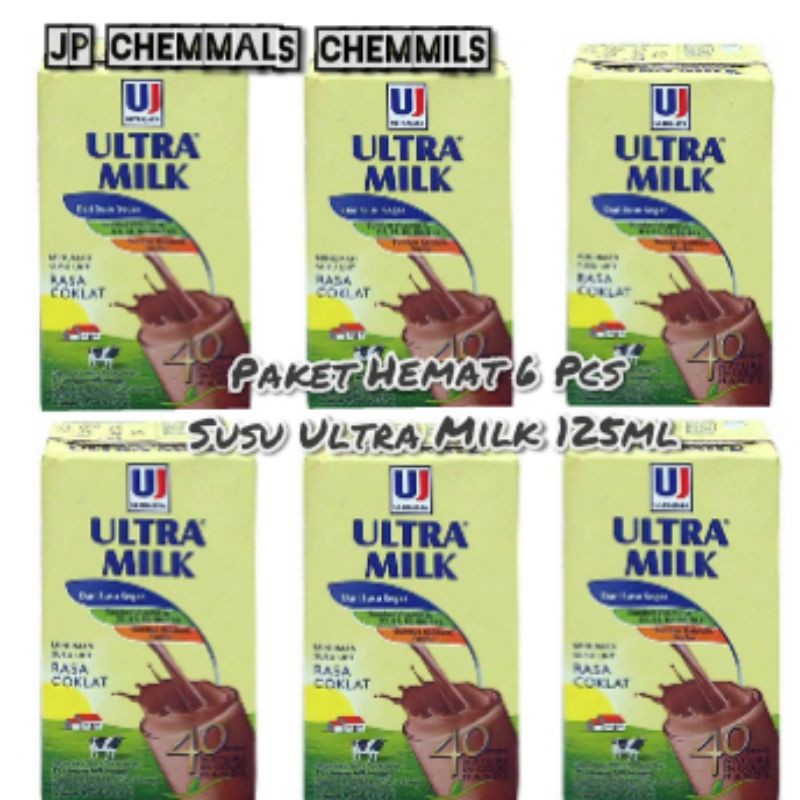 

Susu Ultra Milk 125ml/Paket Hemat 6 Pcs Susu Ultra Milk 125ml
