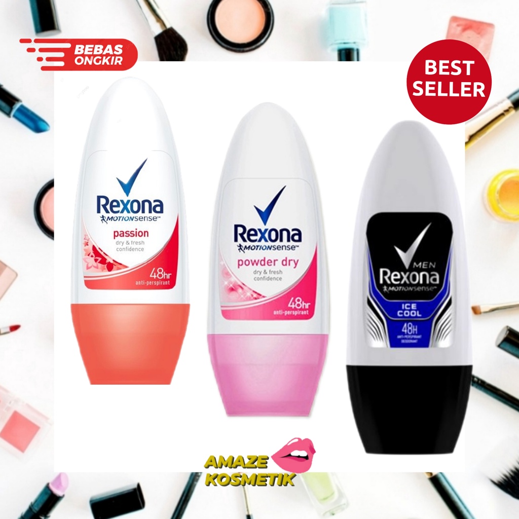 BARU !!  REXONA Motionsense , 48h 50GR (BPOM)