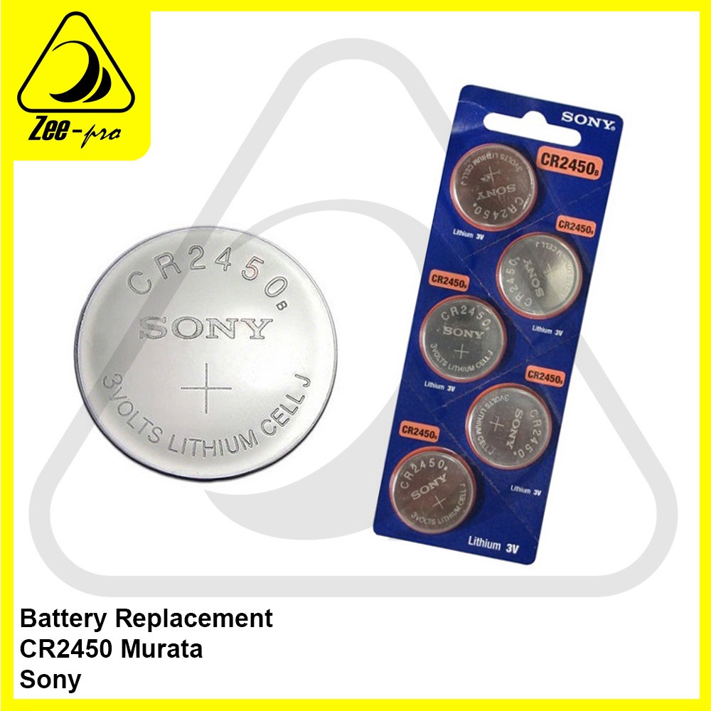 CR2450 Murata Battery Dive Computer Baterai Sony Replacement Kit Selam