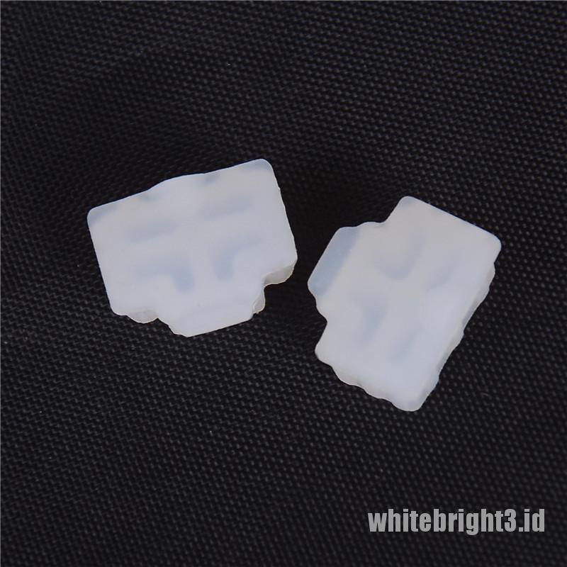 &lt; White3 &gt; 10Pcs Plug Pelindung Port Ethernet RJ45 Anti Debu