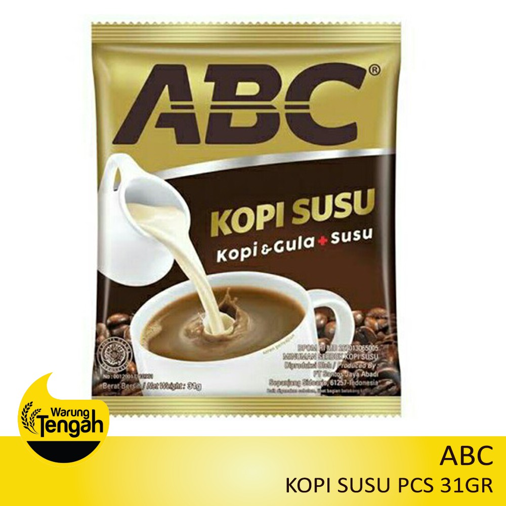 

[5 PCS] ABC Kopi Susu 31gr