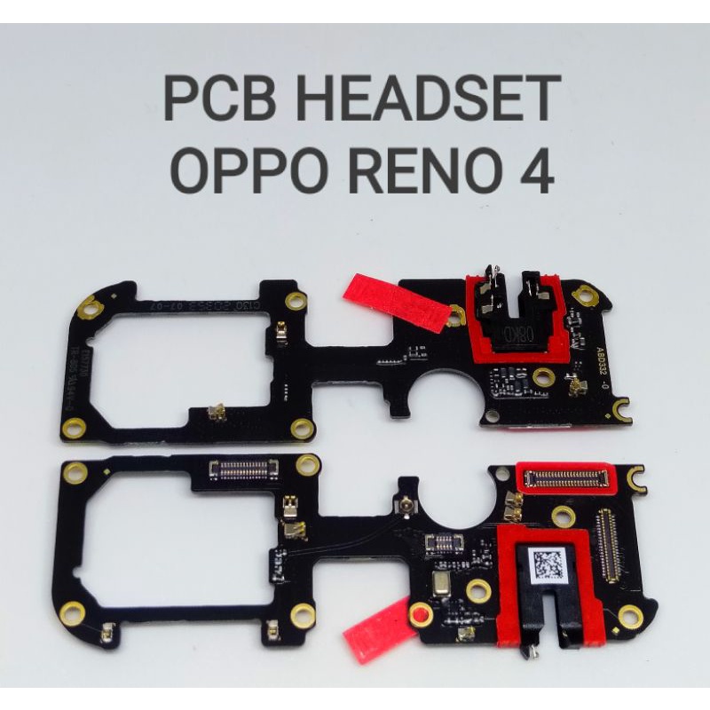 PAPAN PCB HEADSET / BOARD CONNECTOR OPPO RENO 4 / KONEKTOR HEADSET