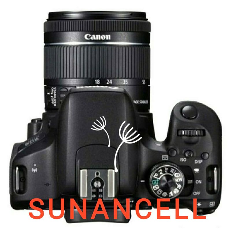 KAMERA DLSR CANNON 800D & KIT 18-2