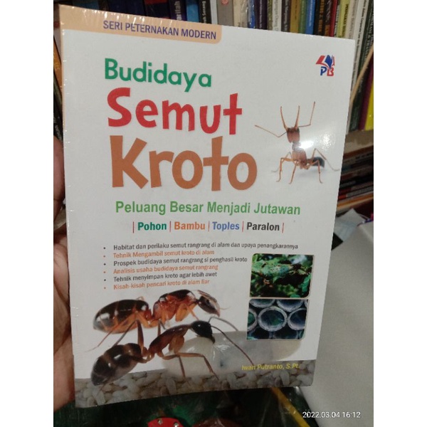 BUKU BUDIDAYA SEMUT KROTO