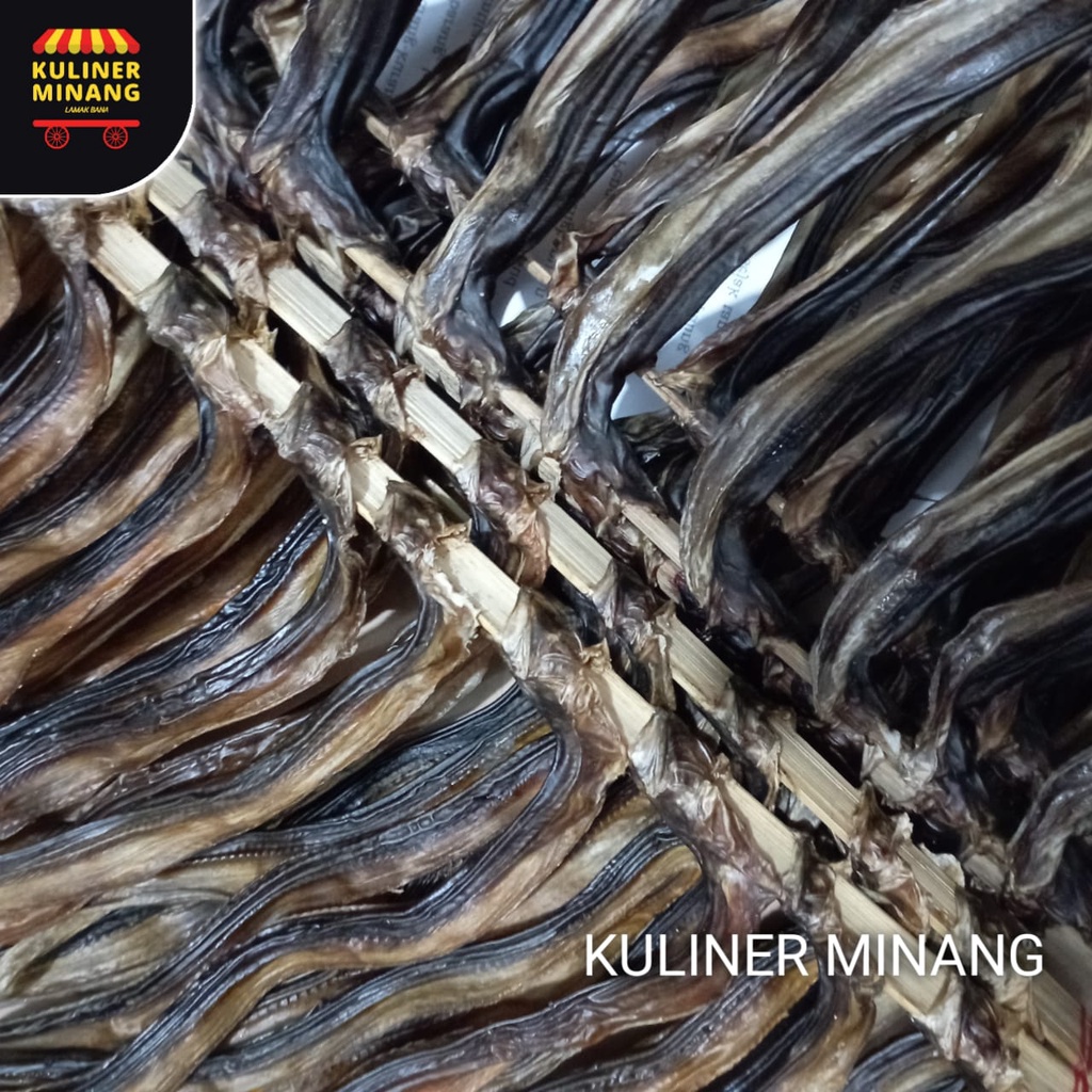 

Belut Kering Super Extra Besar 20 ekor Oleh-Oleh Asli Cemilan Kampung Makanan Khas Payakumbuh Padang Jajanan Snack Kuliner Minang Kabau AX00