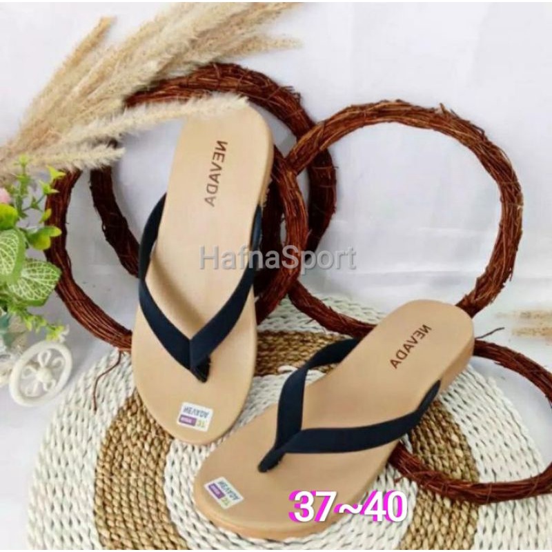 Sandal Japit Wanita Nevada/Sendal Wanita Terbaru Sandal Cantik Wanita Japit