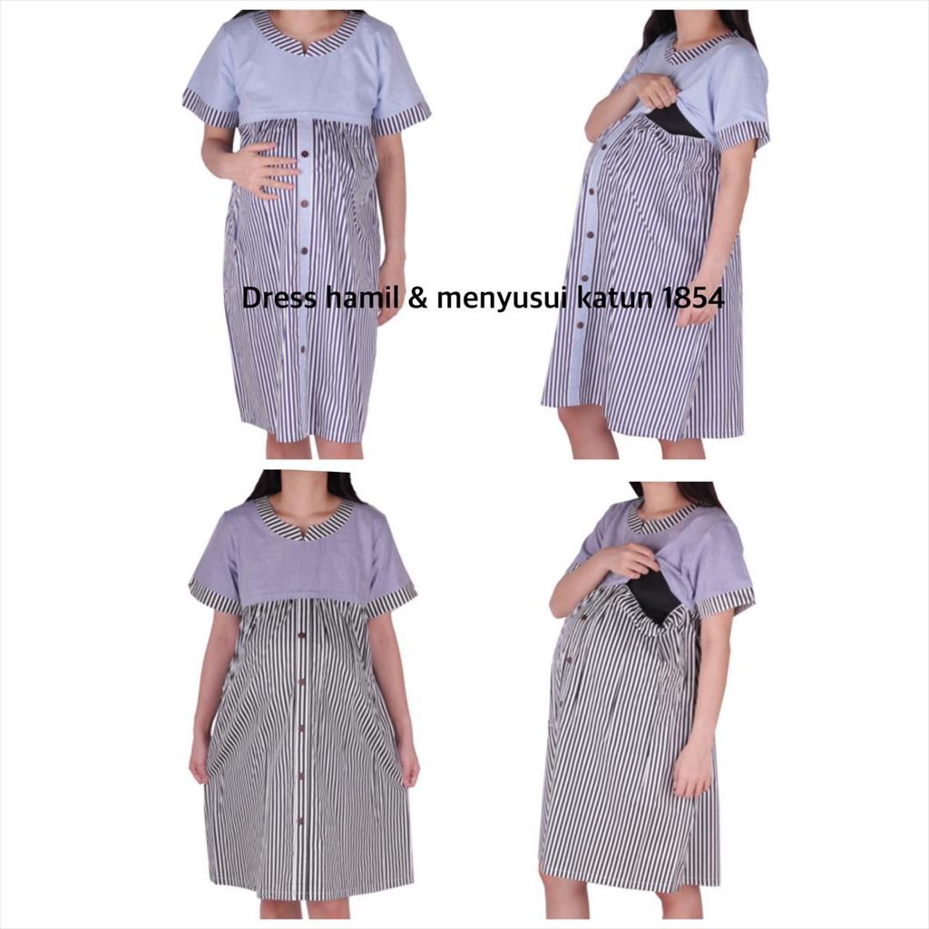 Baju Hamill Dress Hamil Menyusui 1854