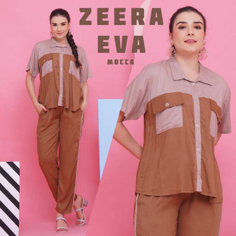 Daster arab ZEERA EVA One Set Rayon Kemeja