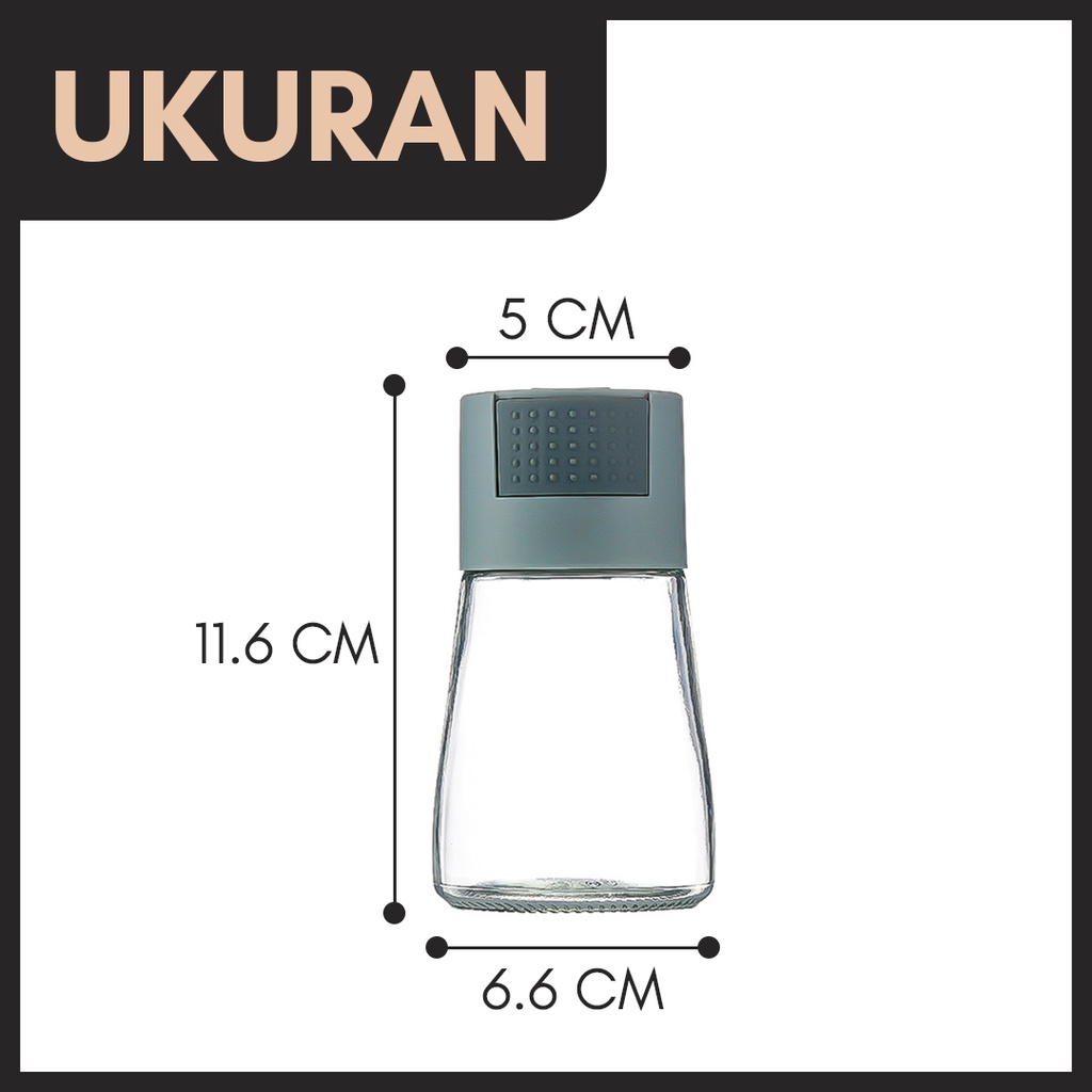 BOTOL BUMBU | DISPENSER BUMBU MAKANAN DAPUR | SPICES DISPENCER